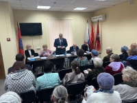 Состоялось отчётно-перевыборное собрание Совета Ветеранов района Печатники.