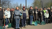25 апреля в парке «Печатники» состоялся общегородской субботник