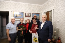 День рождение Героя Российской Федерации летчика-испытателя Каганова Владимира Михайловича