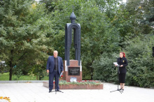 Траурный митинг у мемориала жертвам теракта 09.09.1999г.